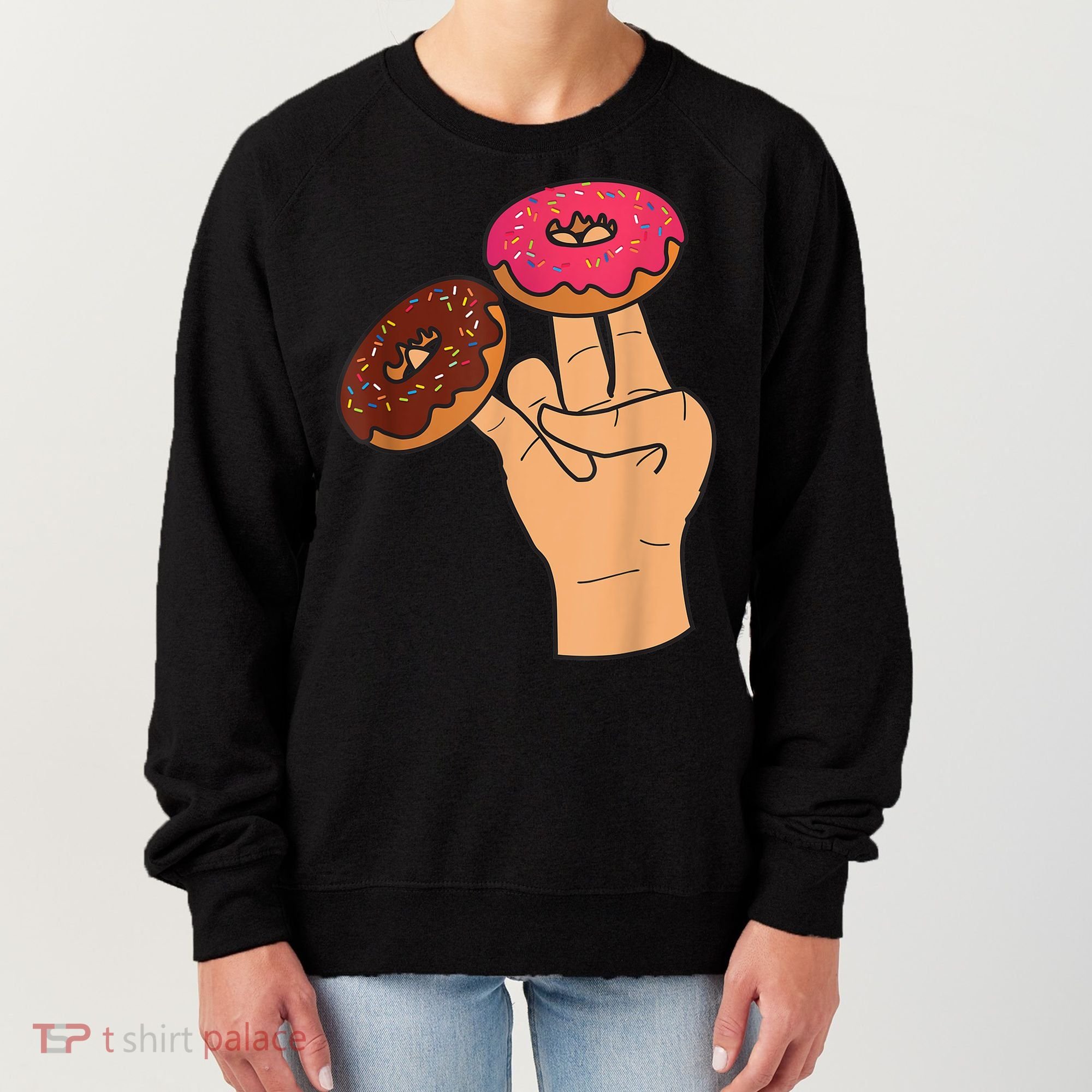Two In The Pink One In The Stink Funny Shocker Women's Sweatshirt