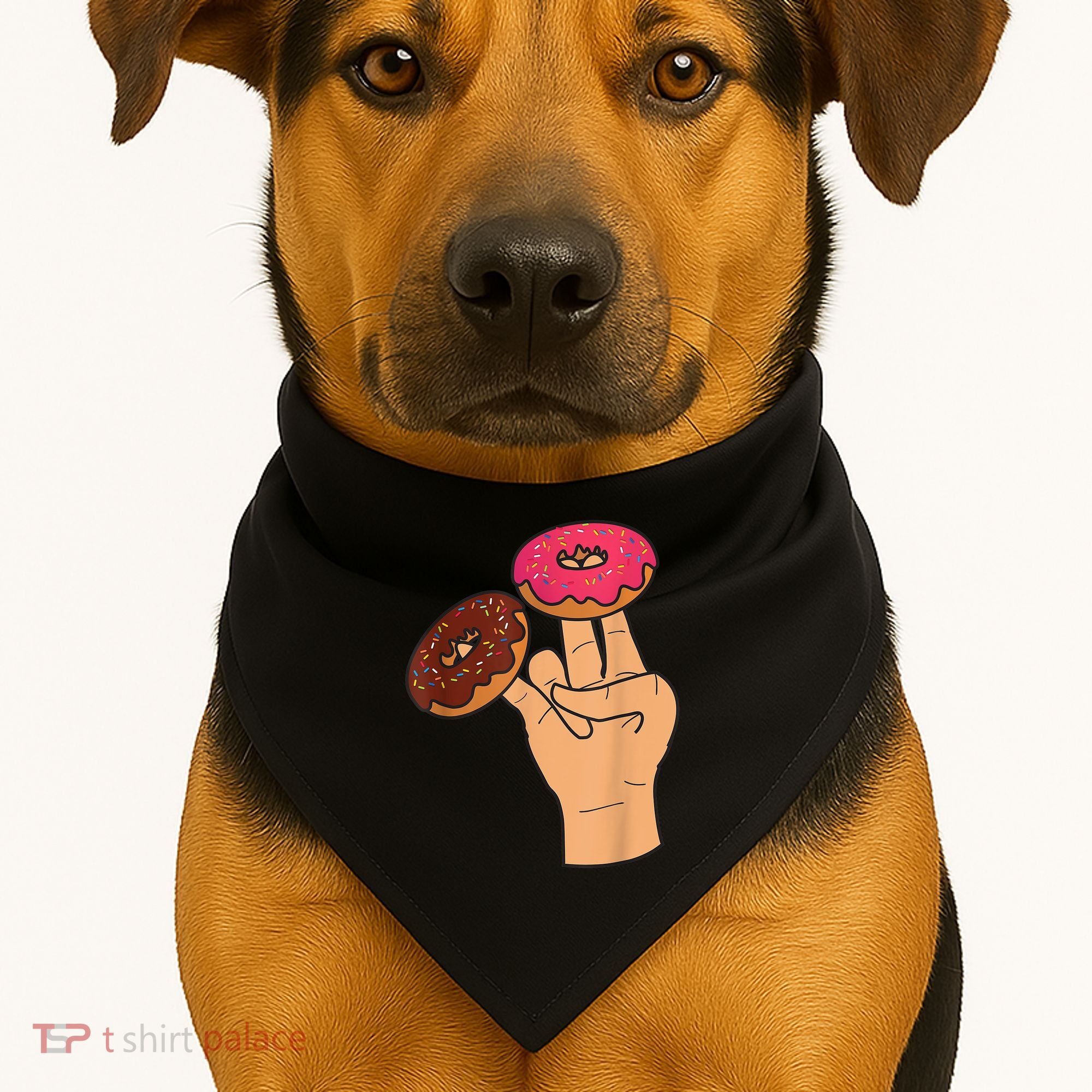 Two In The Pink One In The Stink Funny Shocker USA-Made Doggie Bandana