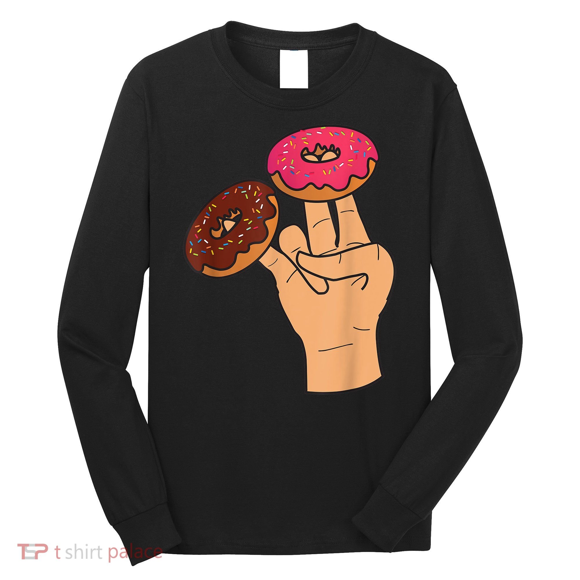 Two In The Pink One In The Stink Funny Shocker Long Sleeve Shirt