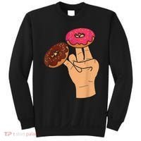 Two In The Pink One In The Stink Funny Shocker Sweatshirt thumb 0