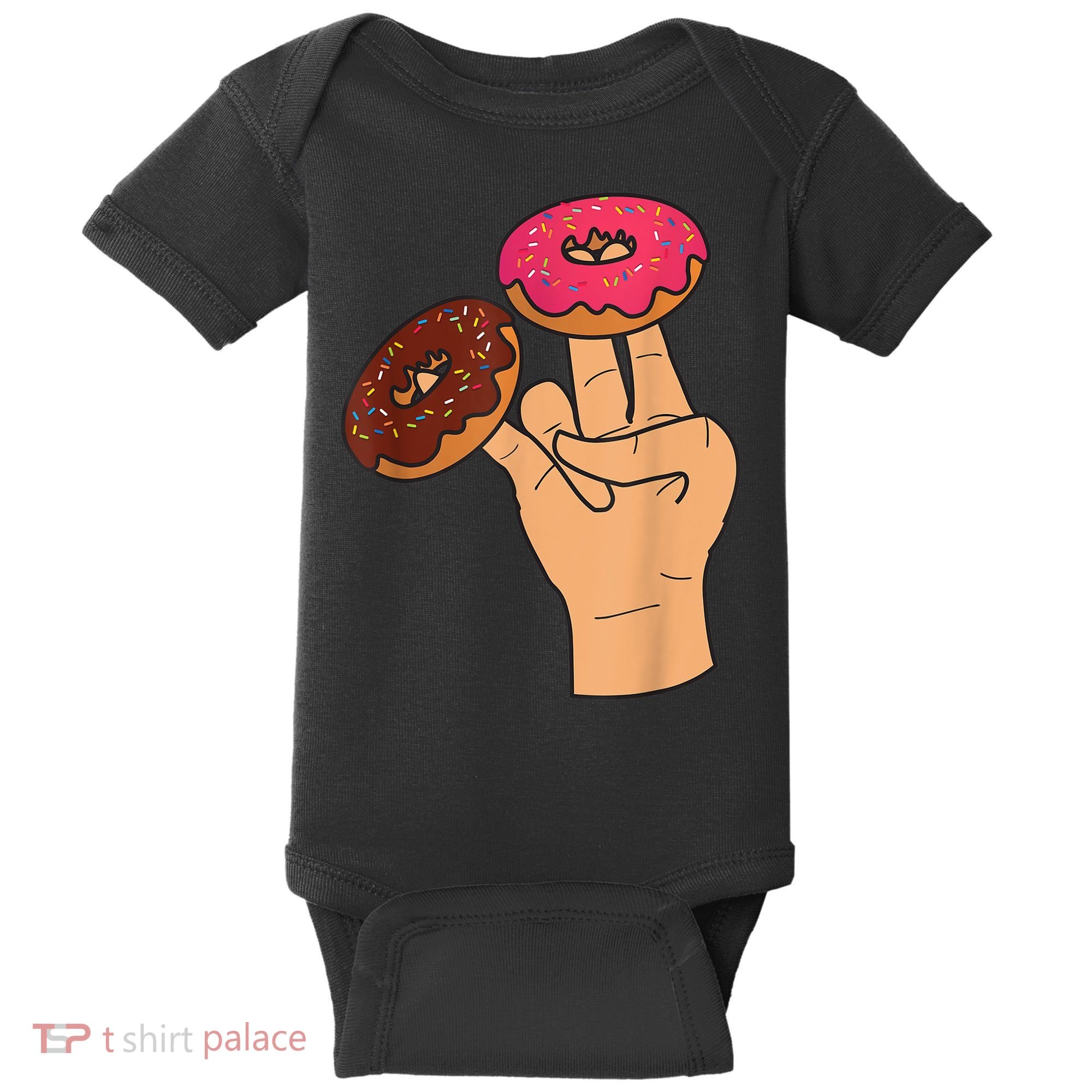 Two In The Pink One In The Stink Funny Shocker Baby Bodysuit