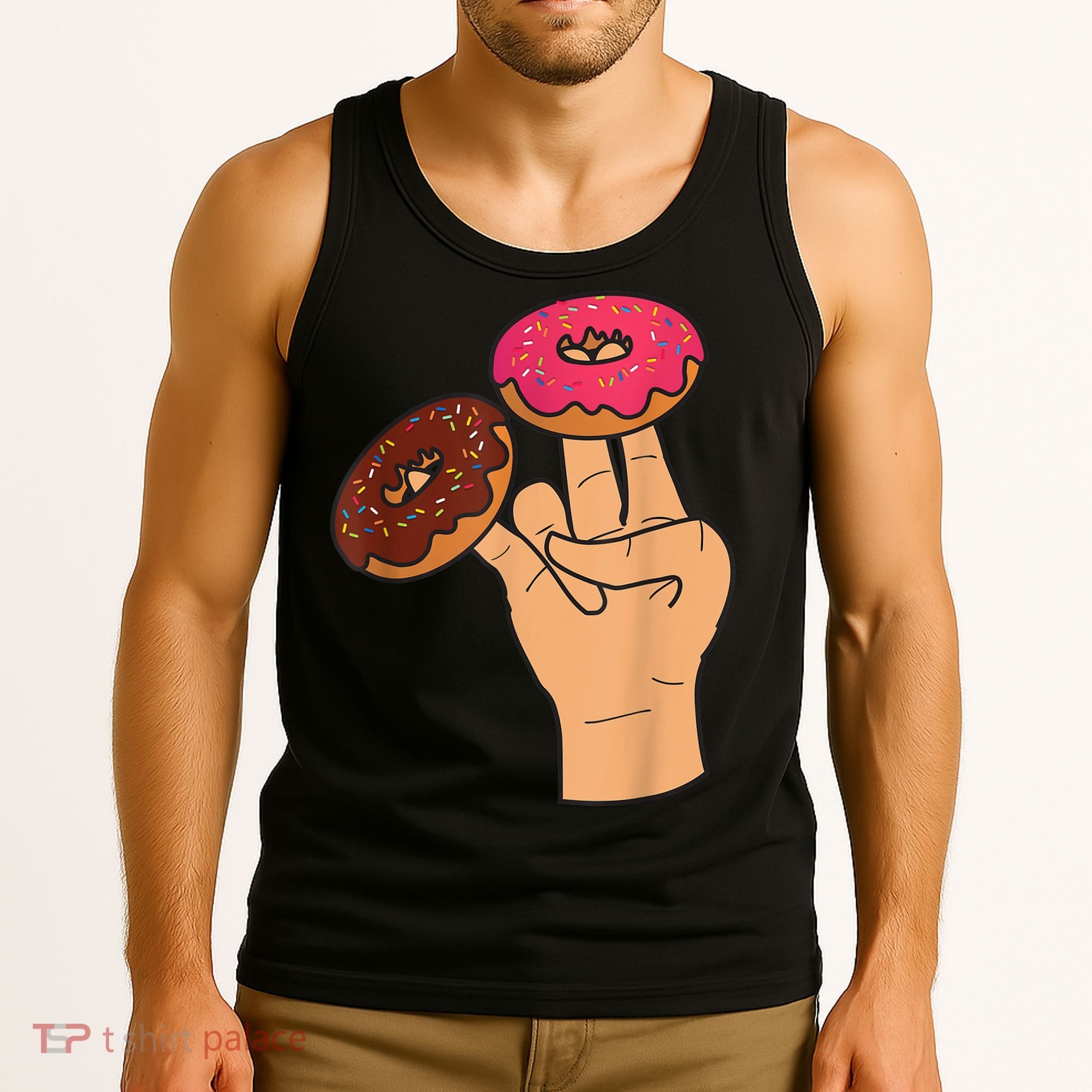 Two In The Pink One In The Stink Funny Shocker Tank Top