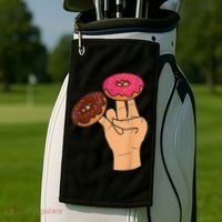 Two In The Pink One In The Stink Funny Shocker Golf Towel thumb 2