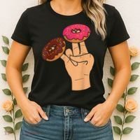 Two In The Pink One In The Stink Funny Shocker Women's T-Shirt thumb 2
