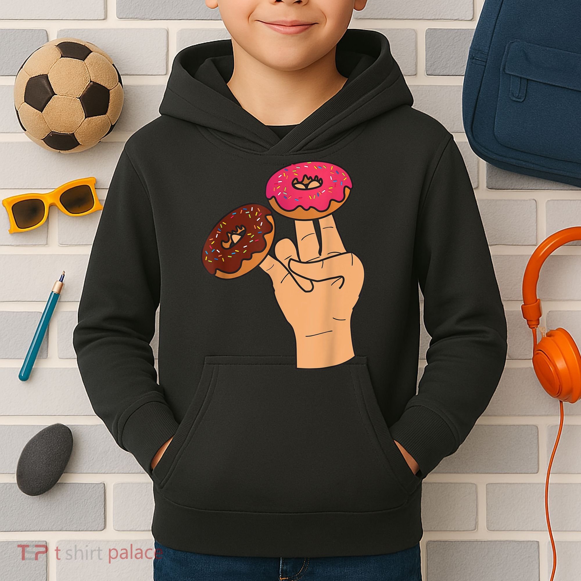 Two In The Pink One In The Stink Funny Shocker Kids Hoodie