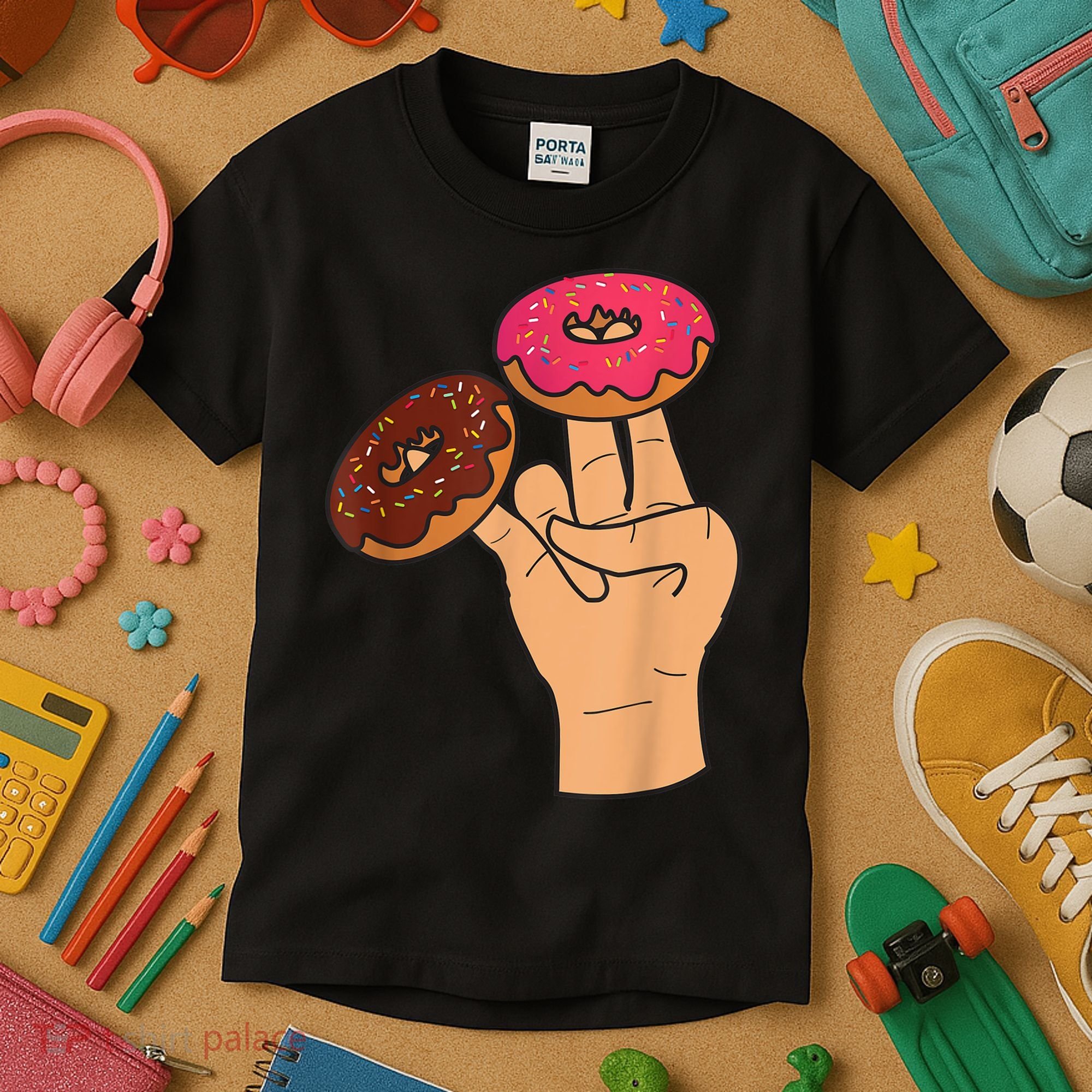 Two In The Pink One In The Stink Funny Shocker Kids T-Shirt