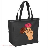 Two In The Pink One In The Stink Funny Shocker Tote Bag thumb 2