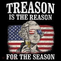 Treason Is The Reason For The Season 4th Of July Funny Retro Coffee Mug thumb 5