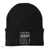Things I Trust More Than Donald Trump Anti Potus Vote Blue Beanie thumb 0