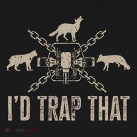 Trapping I'd Trap That Trap Hunting Trapper Hoodie thumb 7