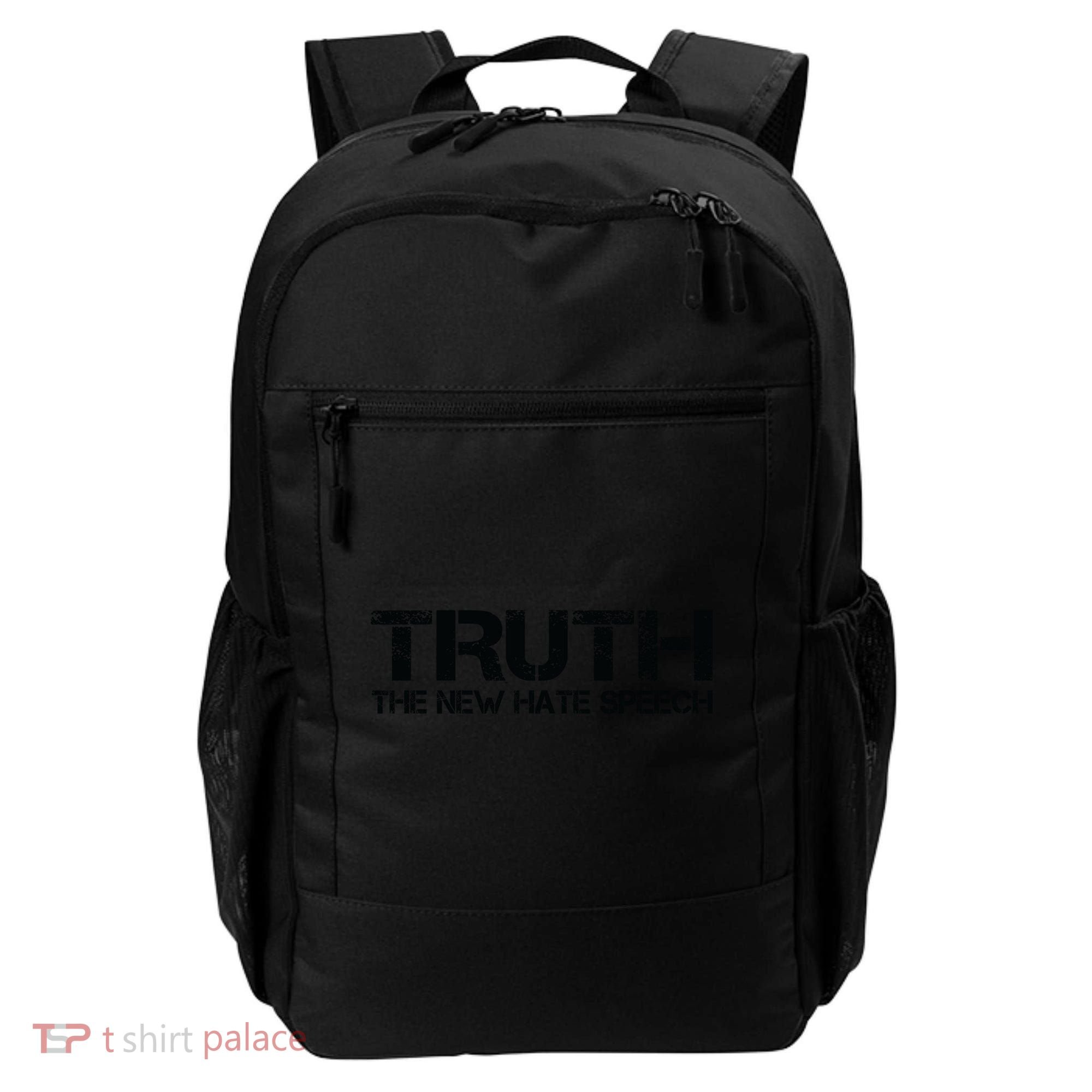 Truth Is The New Hate Speech Anti Government Backpack