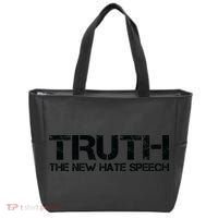 Truth Is The New Hate Speech Anti Government Tote Bag thumb 0
