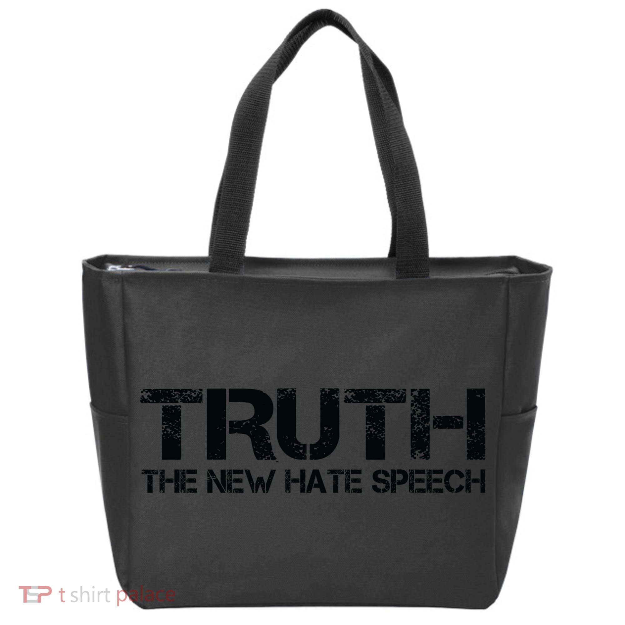 Truth Is The New Hate Speech Anti Government Tote Bag