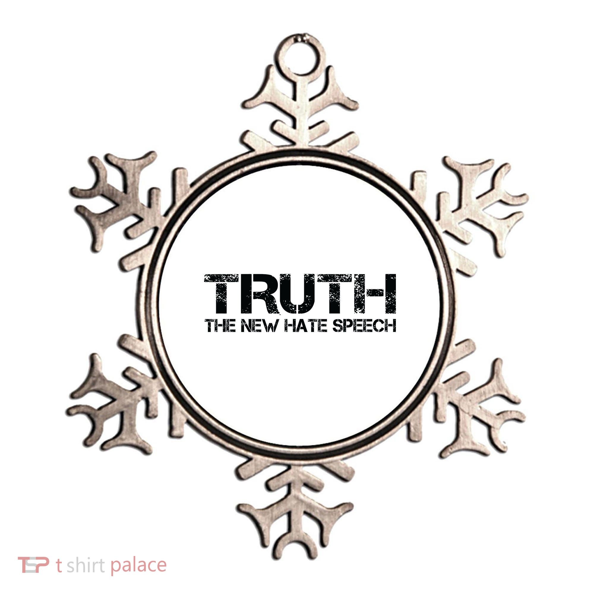 Truth Is The New Hate Speech Anti Government Ornament