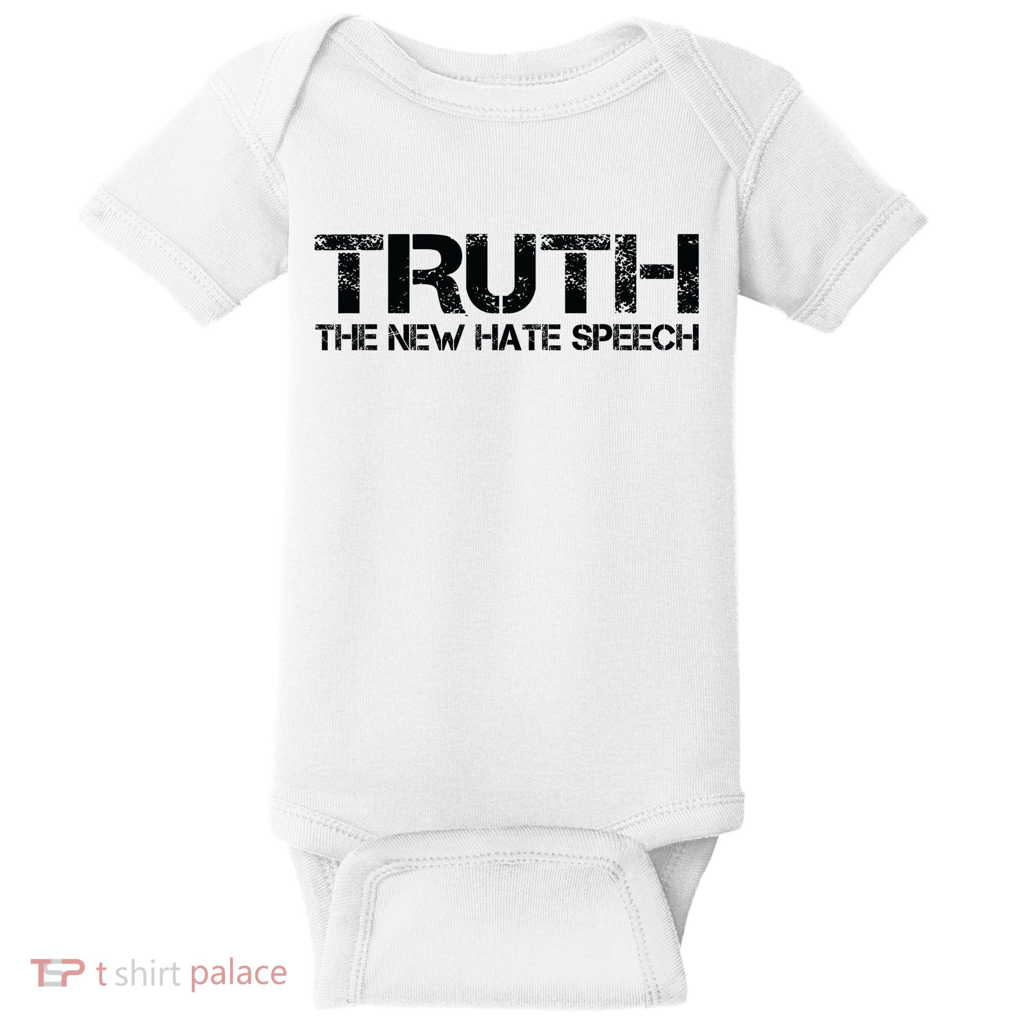 Truth Is The New Hate Speech Anti Government Baby Bodysuit