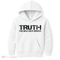 Truth Is The New Hate Speech Anti Government Kids Hoodie thumb 0