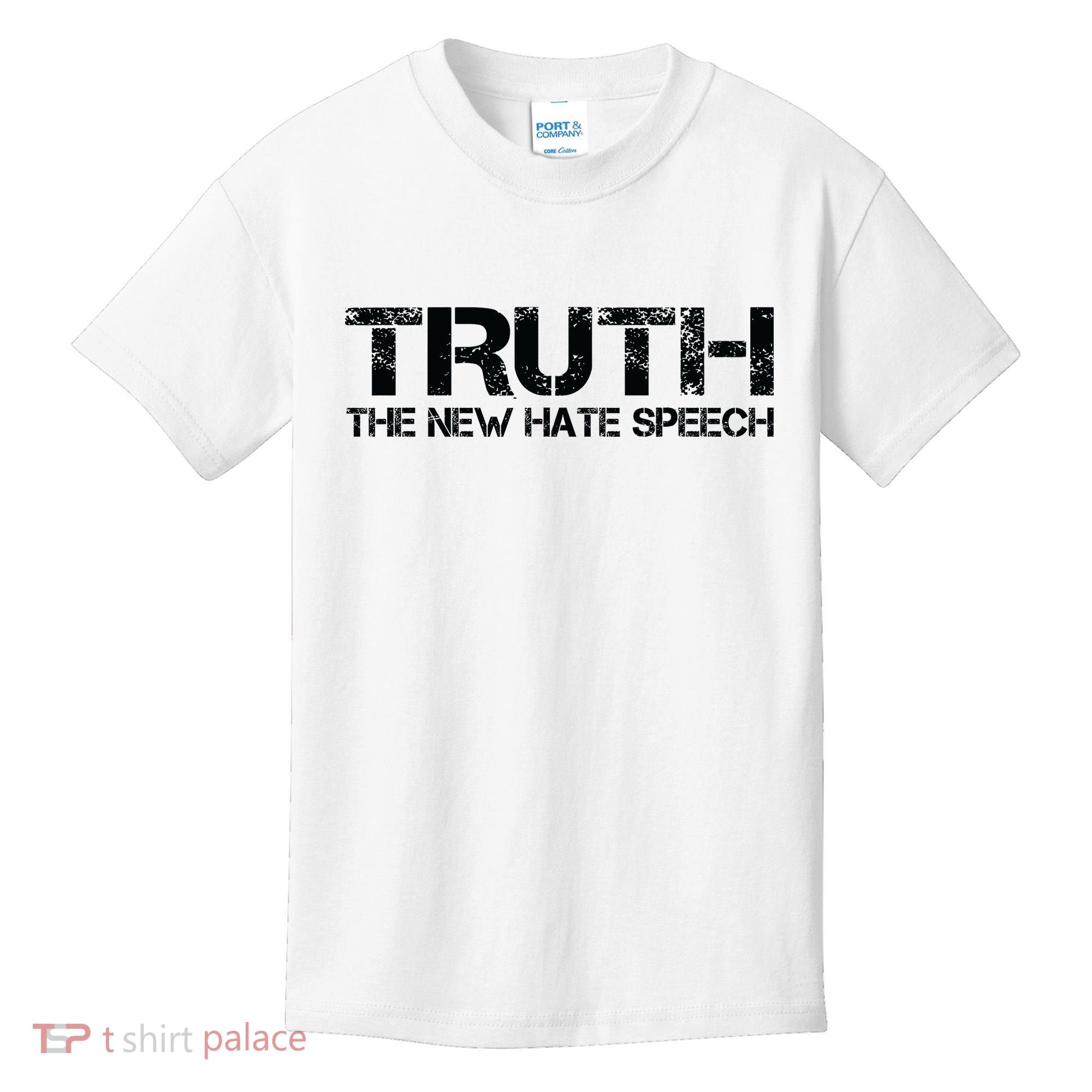 Truth Is The New Hate Speech Anti Government Kids T-Shirt
