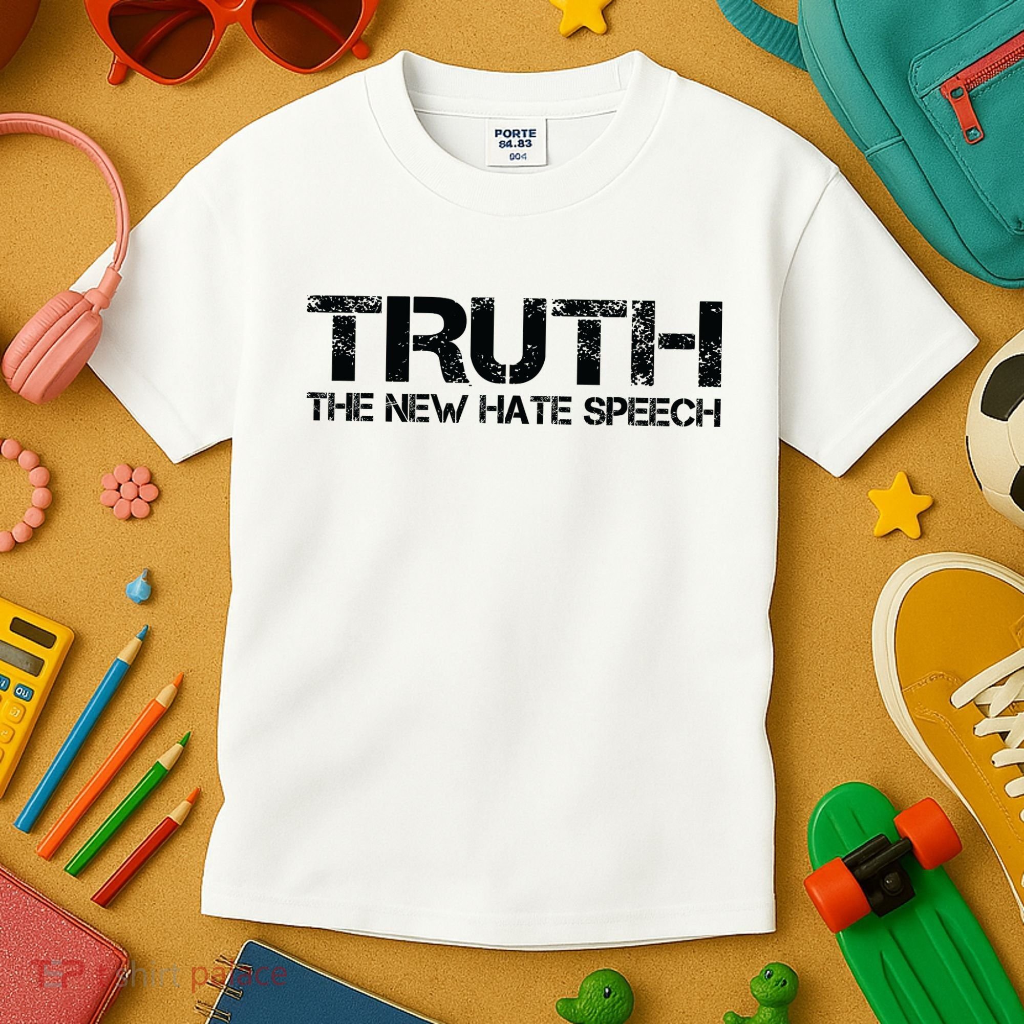 Truth Is The New Hate Speech Anti Government Kids T-Shirt