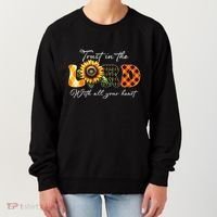 Trust In The Lord With All Your Heart Women's Sweatshirt thumb 0