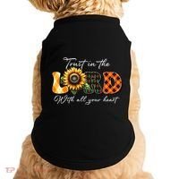 Trust In The Lord With All Your Heart Doggie Tank thumb 0