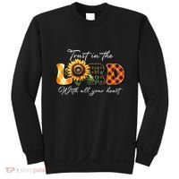 Trust In The Lord With All Your Heart Sweatshirt thumb 0