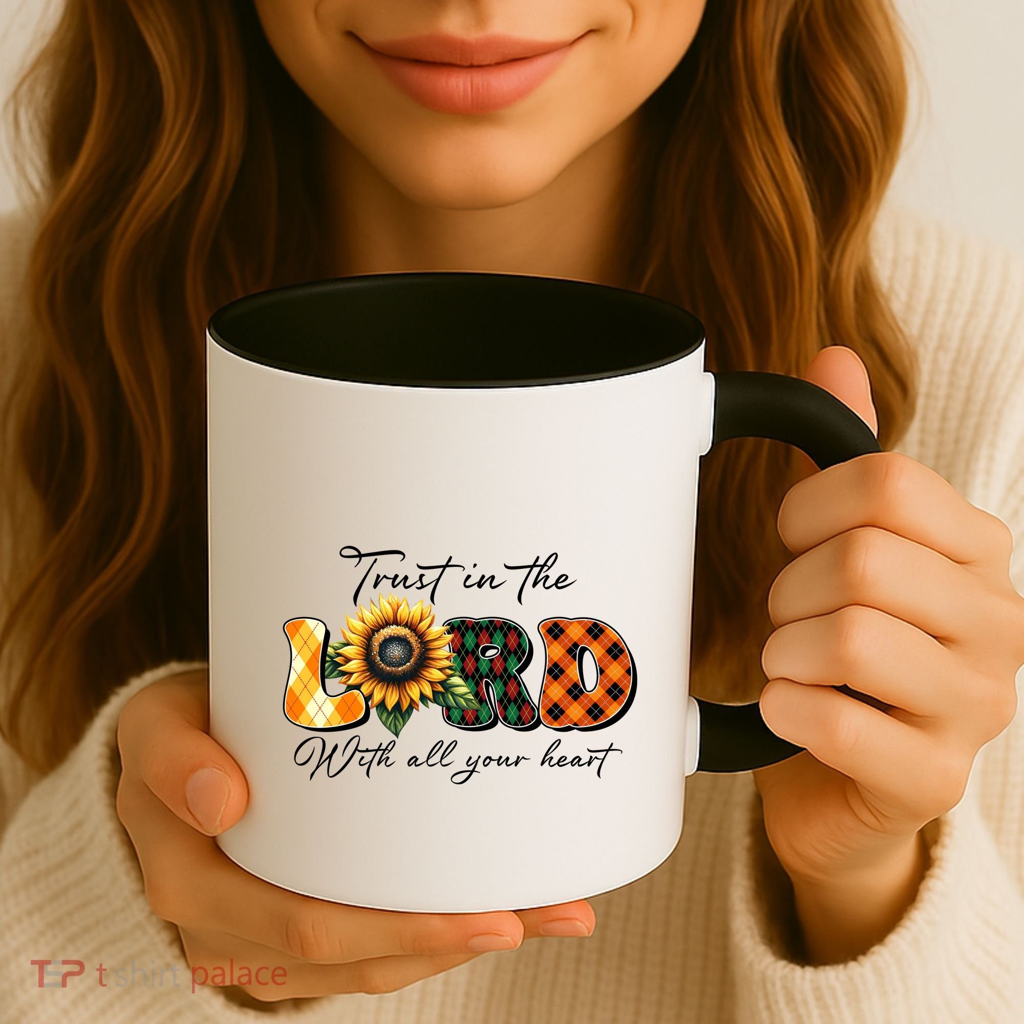 Trust In The Lord With All Your Heart Coffee Mug