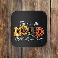 Trust In The Lord With All Your Heart Coaster thumb 0