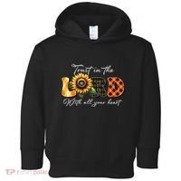 Trust In The Lord With All Your Heart Toddler Hoodie thumb 0