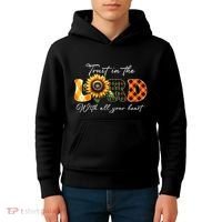 Trust In The Lord With All Your Heart Kids Hoodie thumb 4