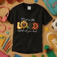 Trust In The Lord With All Your Heart Kids T-Shirt thumb 3
