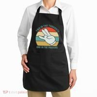 Two In The Thoughts One In The Prayers Funny Shocker Apron thumb 2