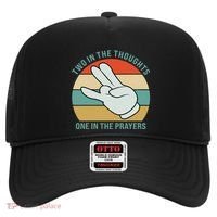 Two In The Thoughts One In The Prayers Funny Shocker Hat thumb 0