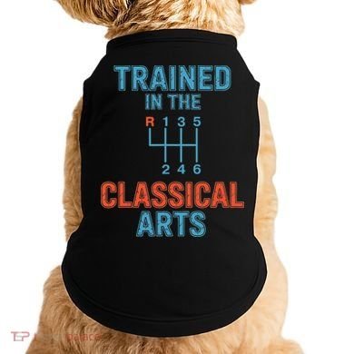 Trained In The Classical Arts Doggie Tank