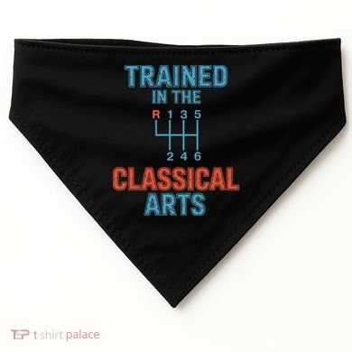 Trained In The Classical Arts USA-Made Doggie Bandana