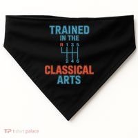 Trained In The Classical Arts USA-Made Doggie Bandana thumb 0
