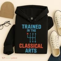 Trained In The Classical Arts Hoodie thumb 4