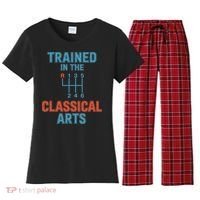 Trained In The Classical Arts Women's Flannel Pajama Set thumb 0