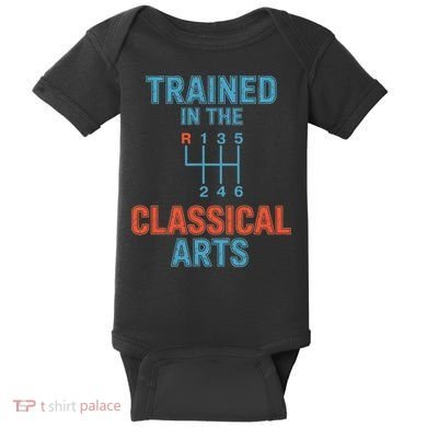 Trained In The Classical Arts Baby Bodysuit
