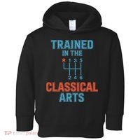 Trained In The Classical Arts Toddler Hoodie thumb 0