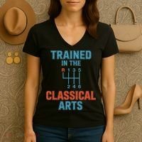 Trained In The Classical Arts Women's V-Neck T-Shirt thumb 3