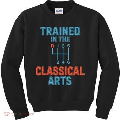 Trained In The Classical Arts Kids Sweatshirt