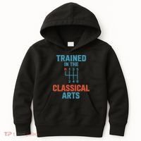 Trained In The Classical Arts Kids Hoodie thumb 0