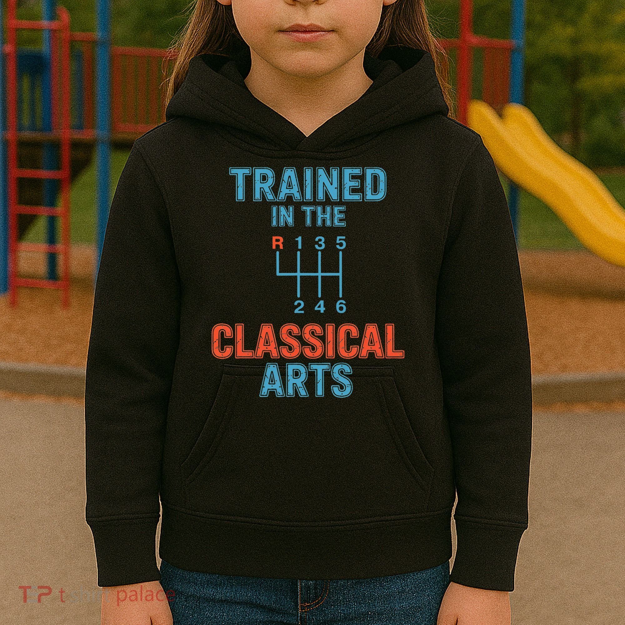 Trained In The Classical Arts Kids Hoodie