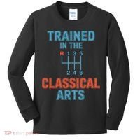 Trained In The Classical Arts Kids Long Sleeve Shirt thumb 0