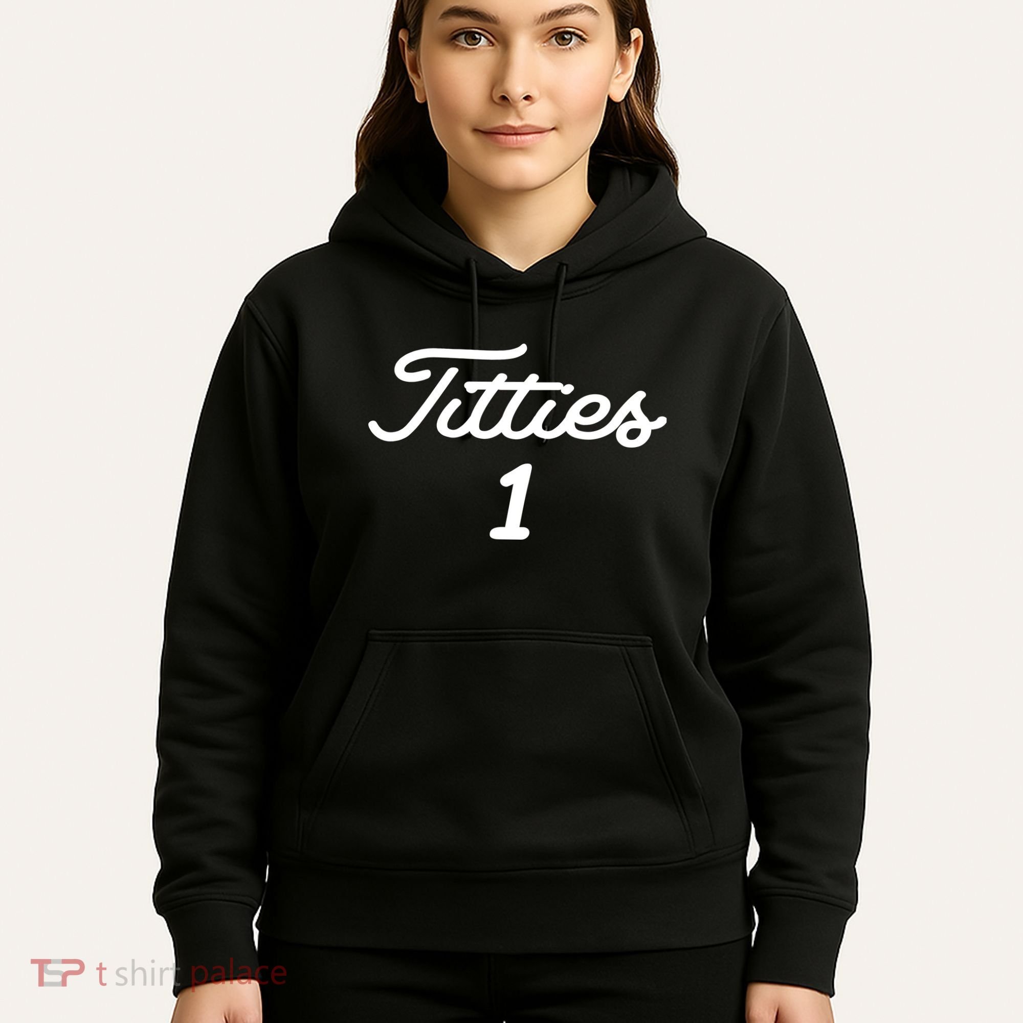 Titties 1 2 3 4 Custom Golf Ball Personalize Matching Hoodie
