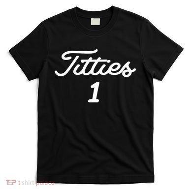 Titties 1 2 3 4 Custom Golf Ball Personalize Matching T-Shirt