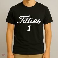 Titties 1 2 3 4 Custom Golf Ball Personalize Matching T-Shirt thumb 3