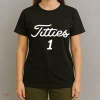 Titties 1 2 3 4 Custom Golf Ball Personalize Matching T-Shirt thumb 4