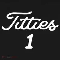 Titties 1 2 3 4 Custom Golf Ball Personalize Matching Button thumb 1