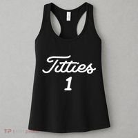 Titties 1 2 3 4 Custom Golf Ball Personalize Matching Women's Tank Top thumb 3